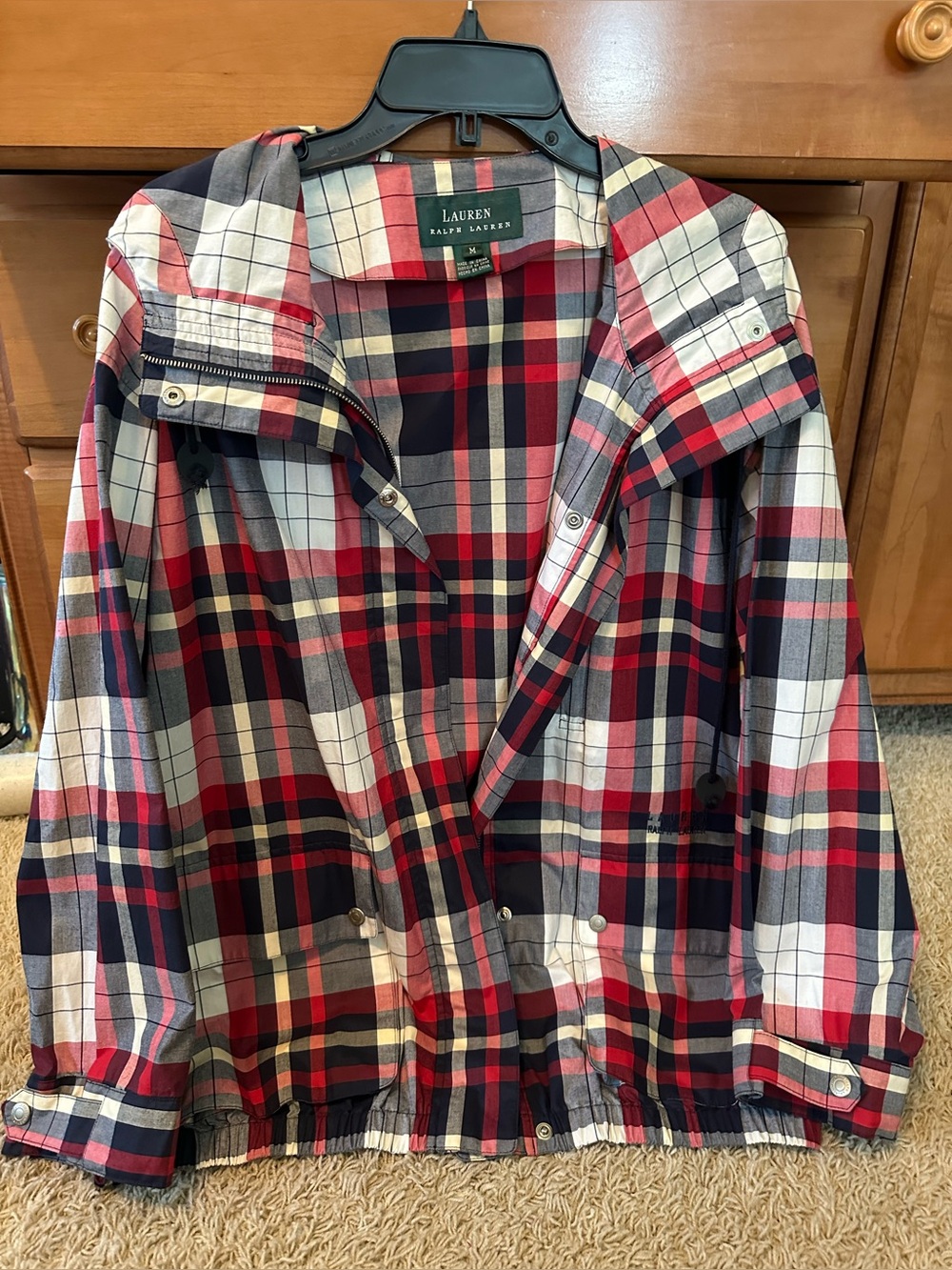 NWOT RALPH LAUREN PLAID JACKET